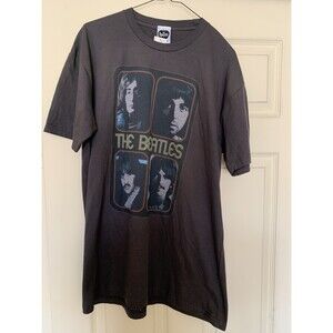 NEW Beatles Let It Be T-Shirt Men's Large NWT 2007 Apple Corps Official Gray L